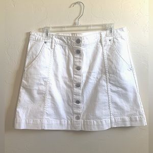 White skirt